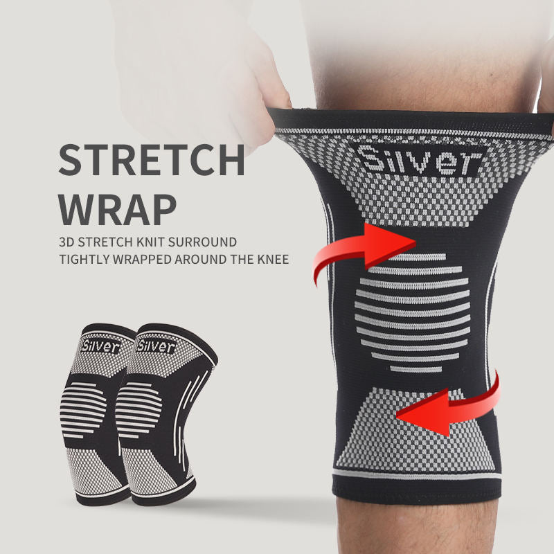 Silver-Copper Knee Sleeves
